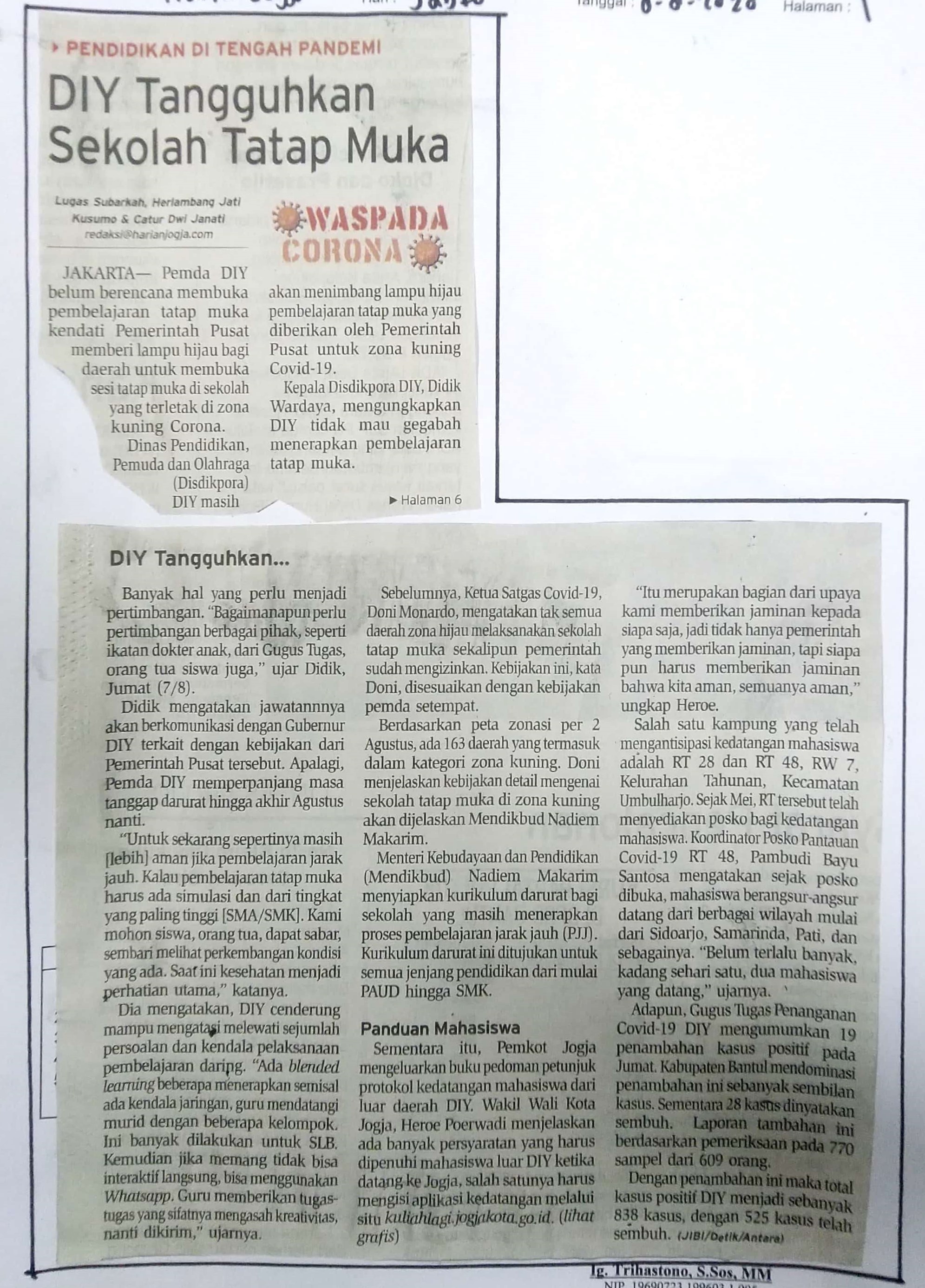 Kliping jogja terbaru