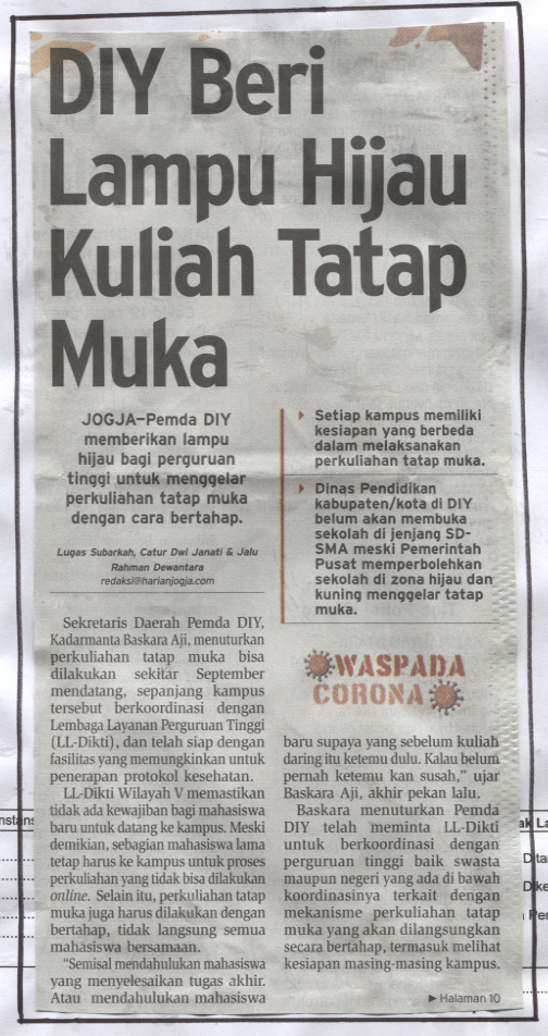 Kliping jogja terbaru