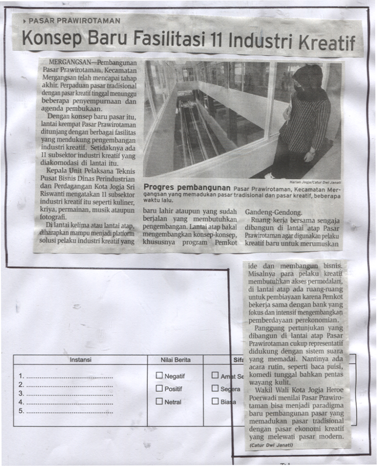 Kliping jogja terbaru