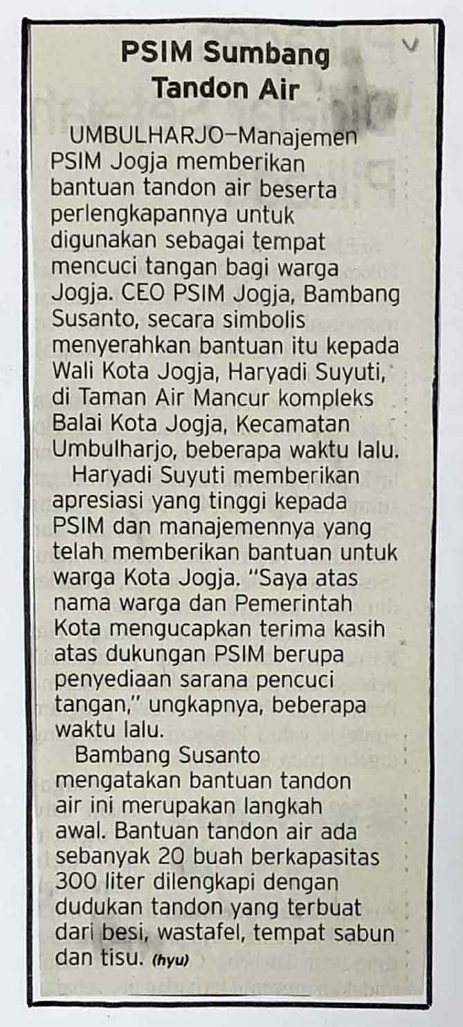 Kliping jogja terbaru