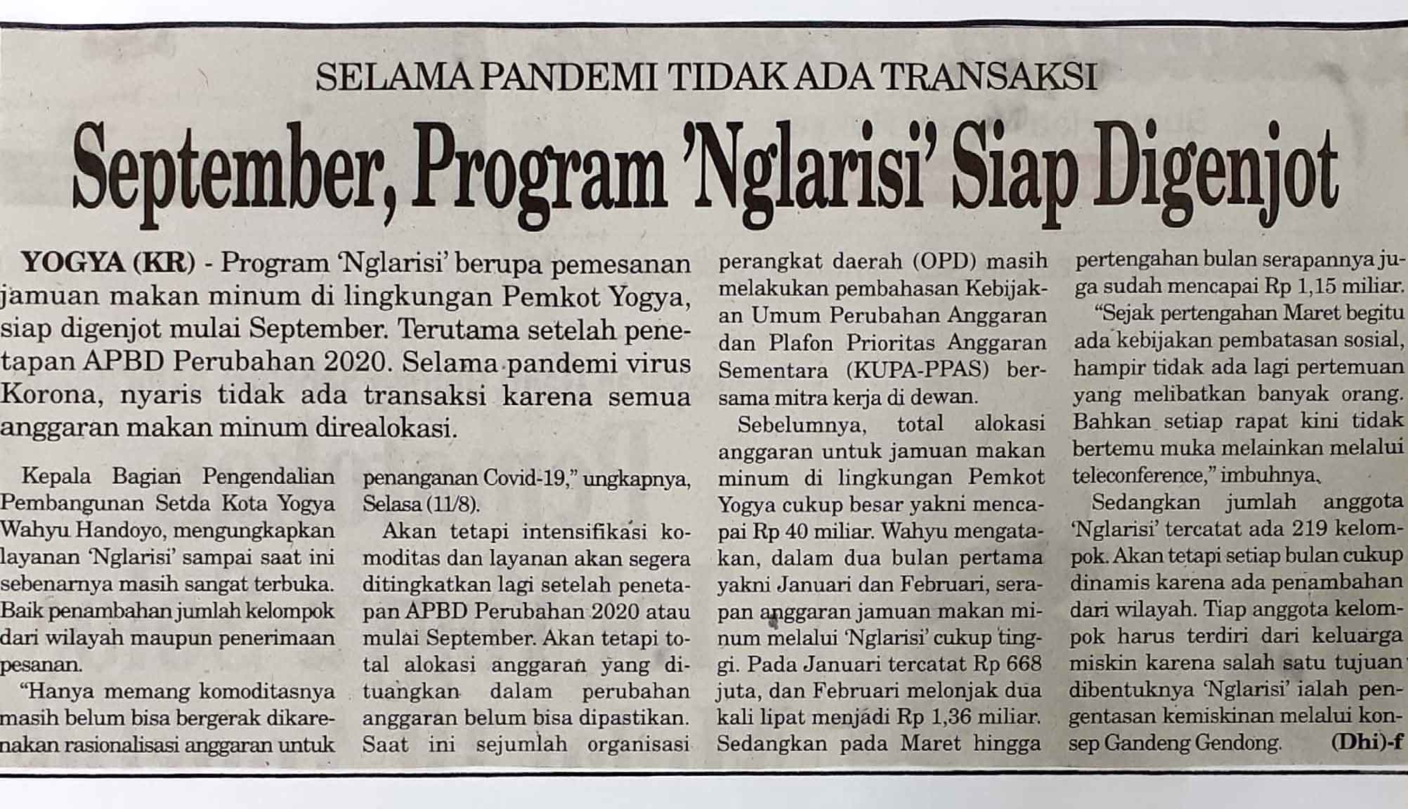 Kliping jogja terbaru