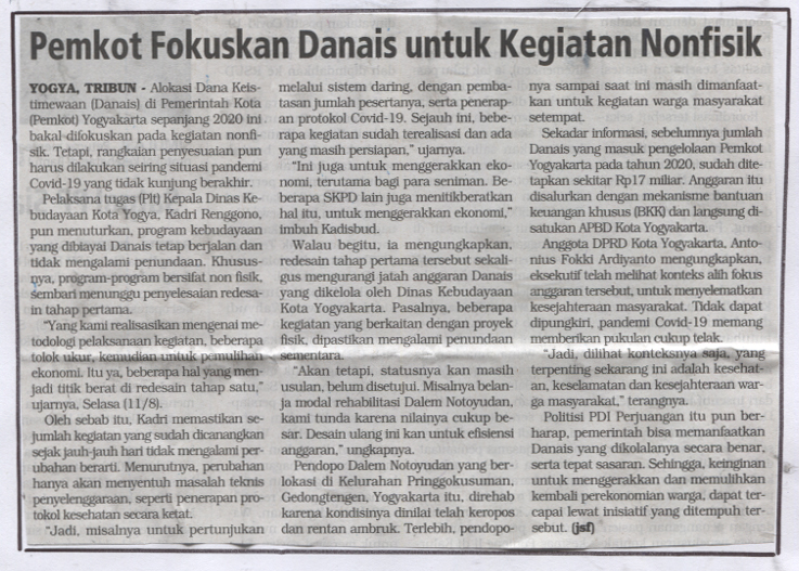 Kliping jogja terbaru