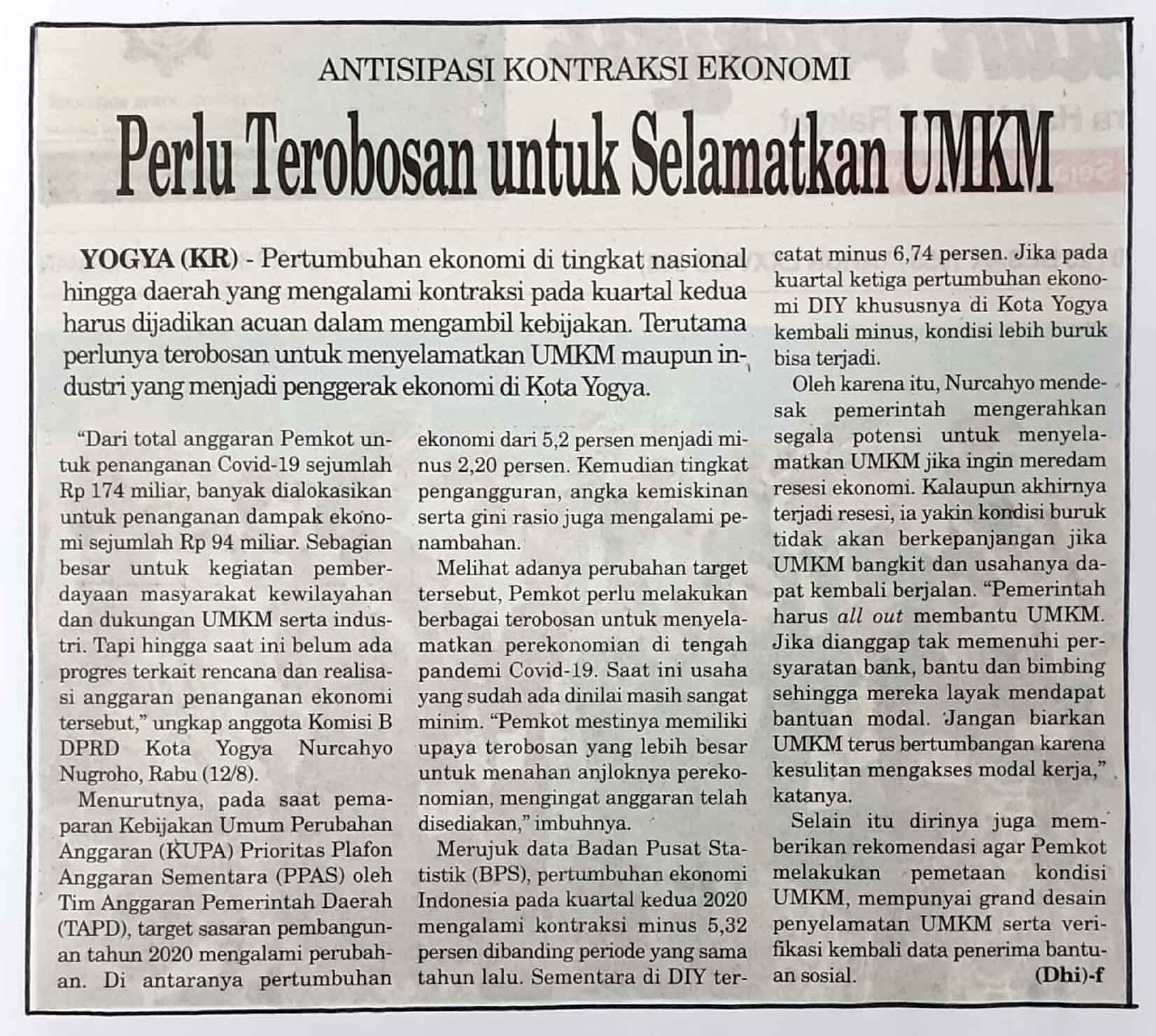 Kliping jogja terbaru
