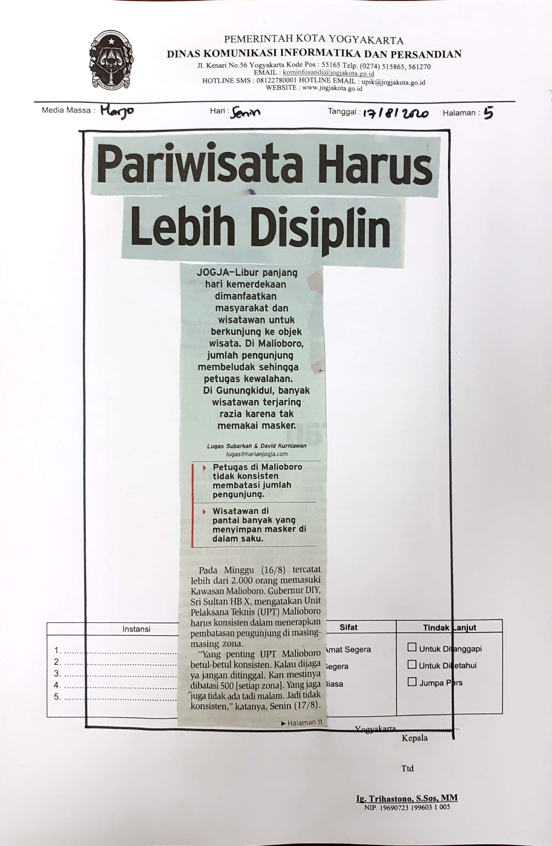 Kliping jogja terbaru