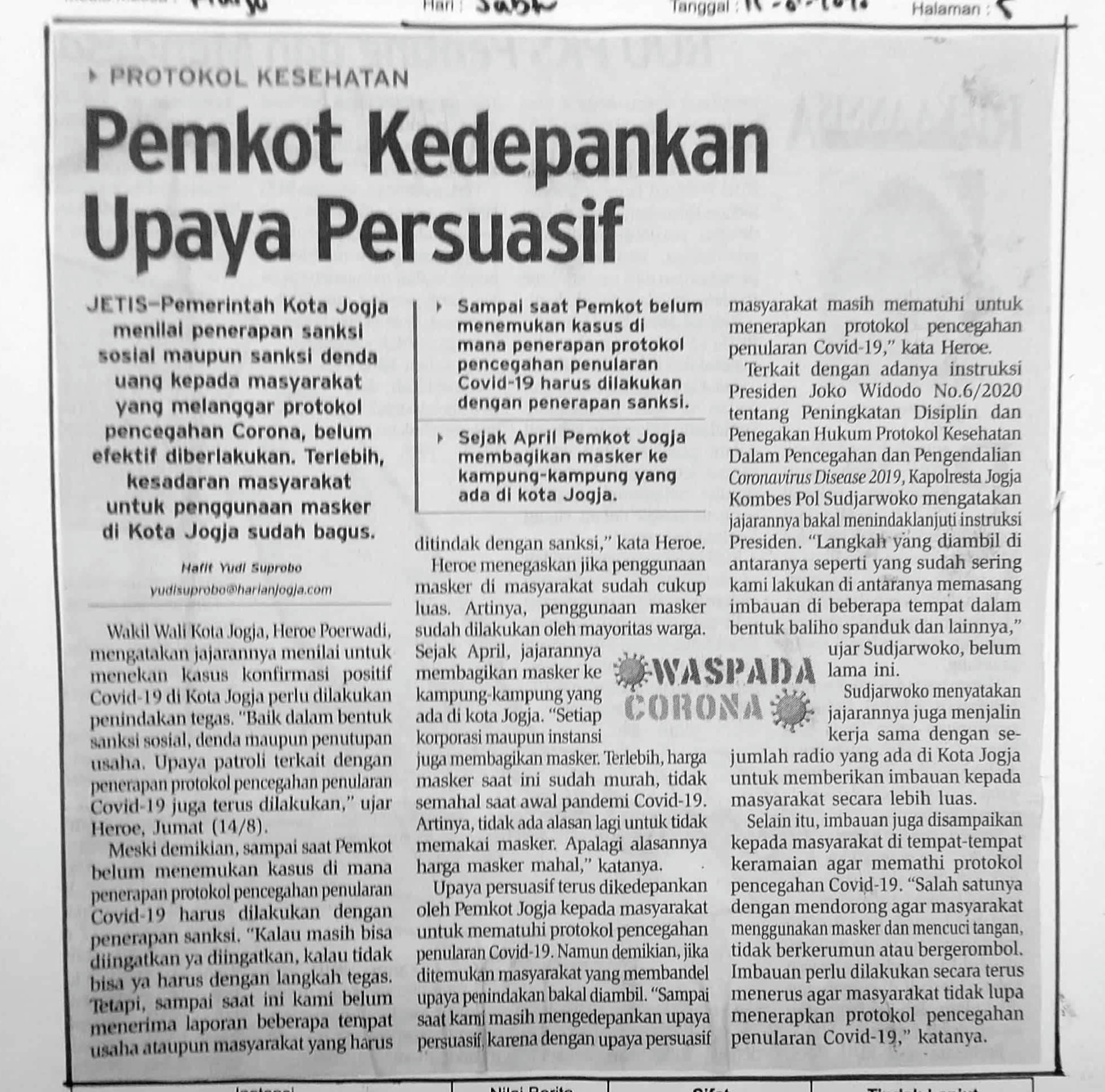 Kliping jogja terbaru
