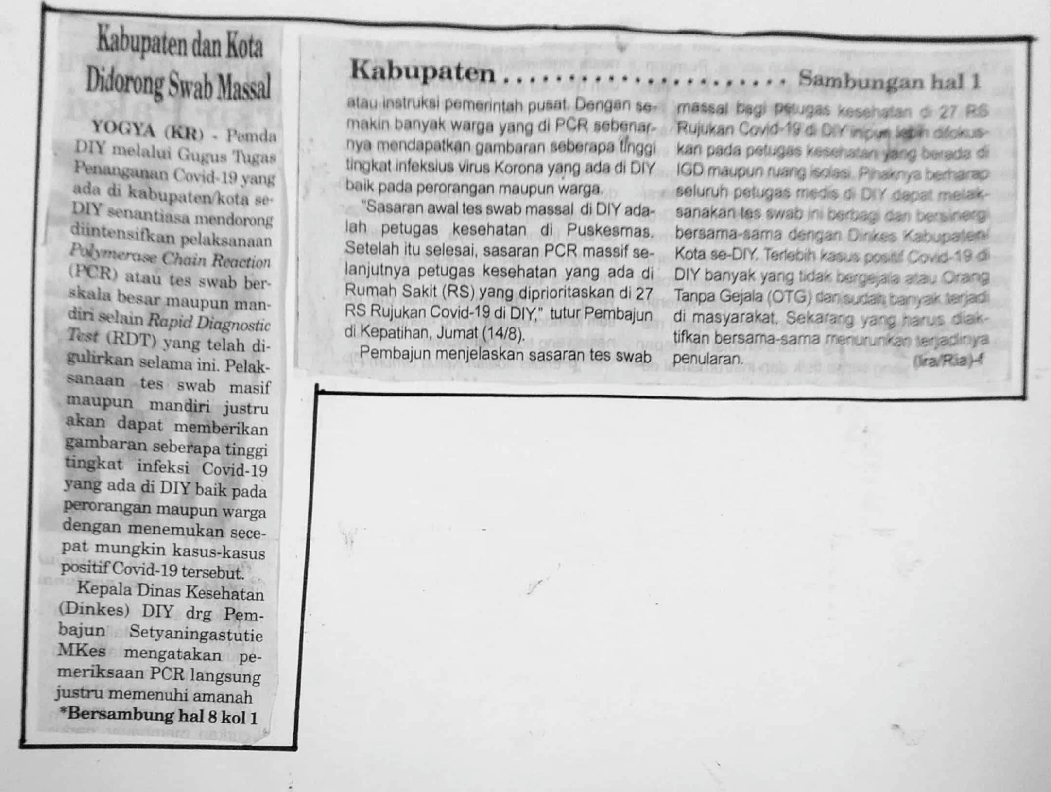 Kliping jogja terbaru