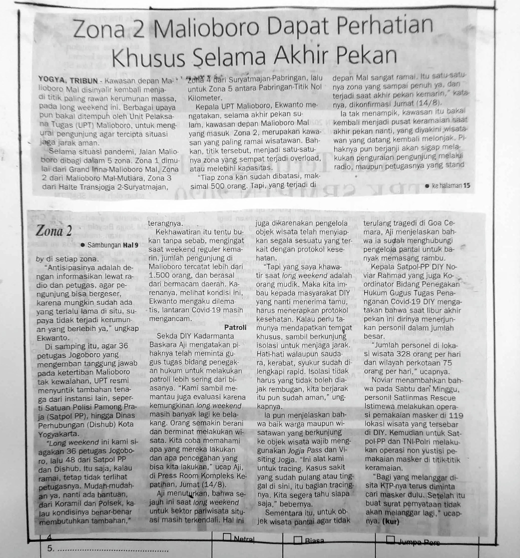 Kliping jogja terbaru