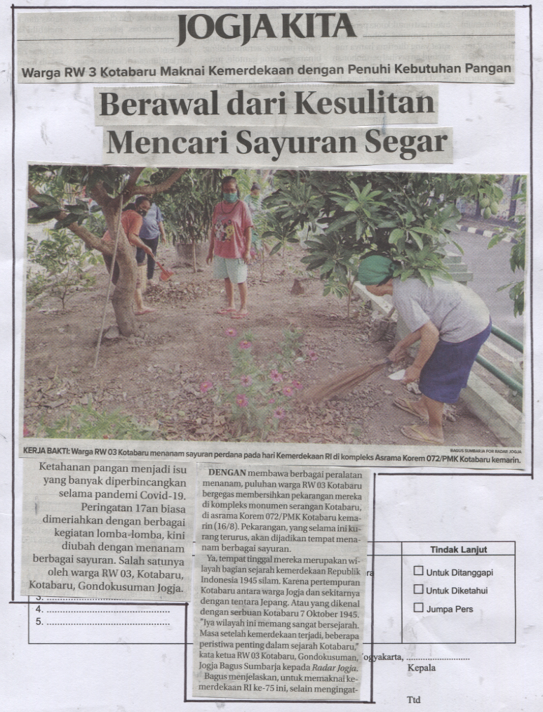 Kliping jogja terbaru