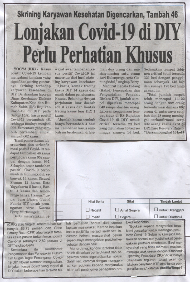 Kliping jogja terbaru