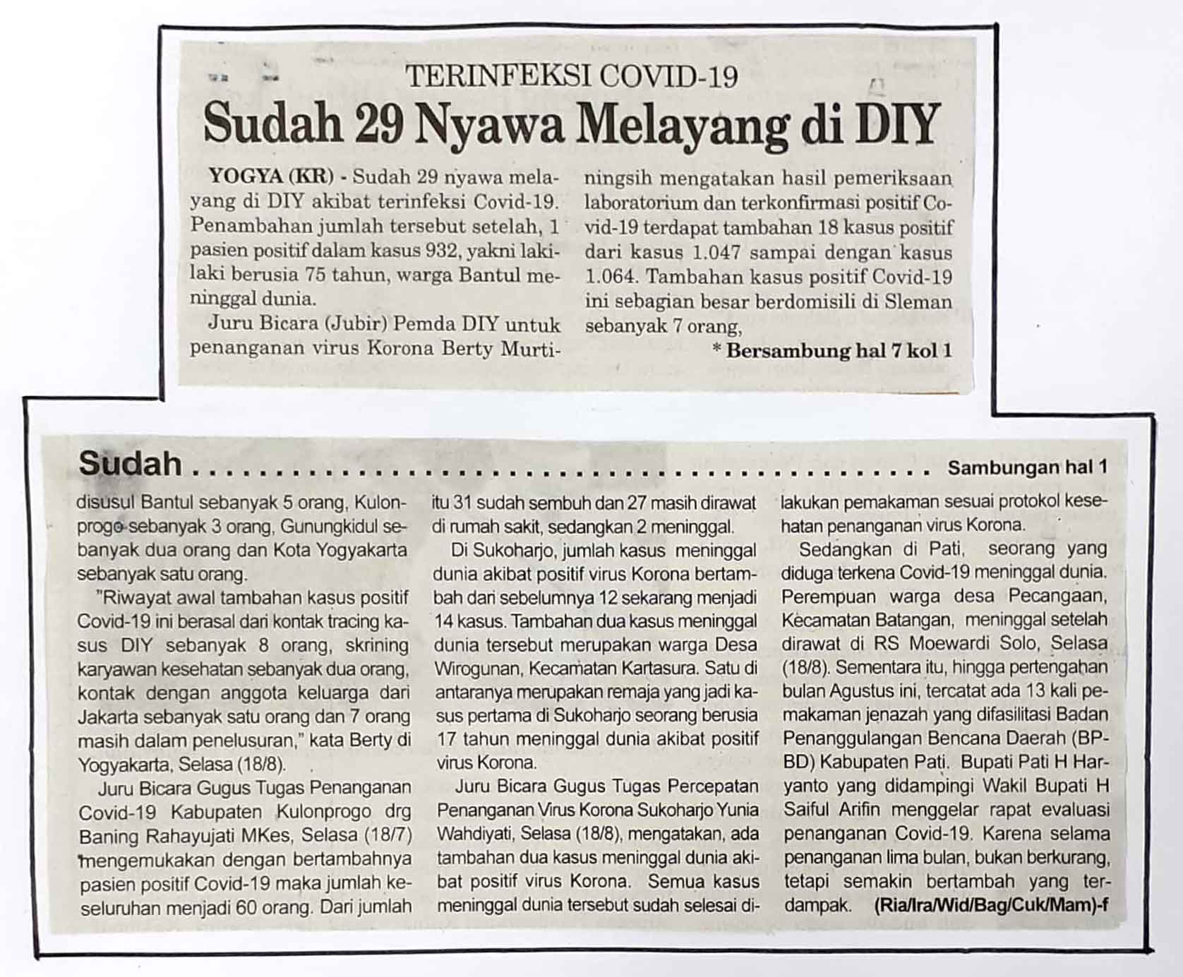 Kliping jogja terbaru