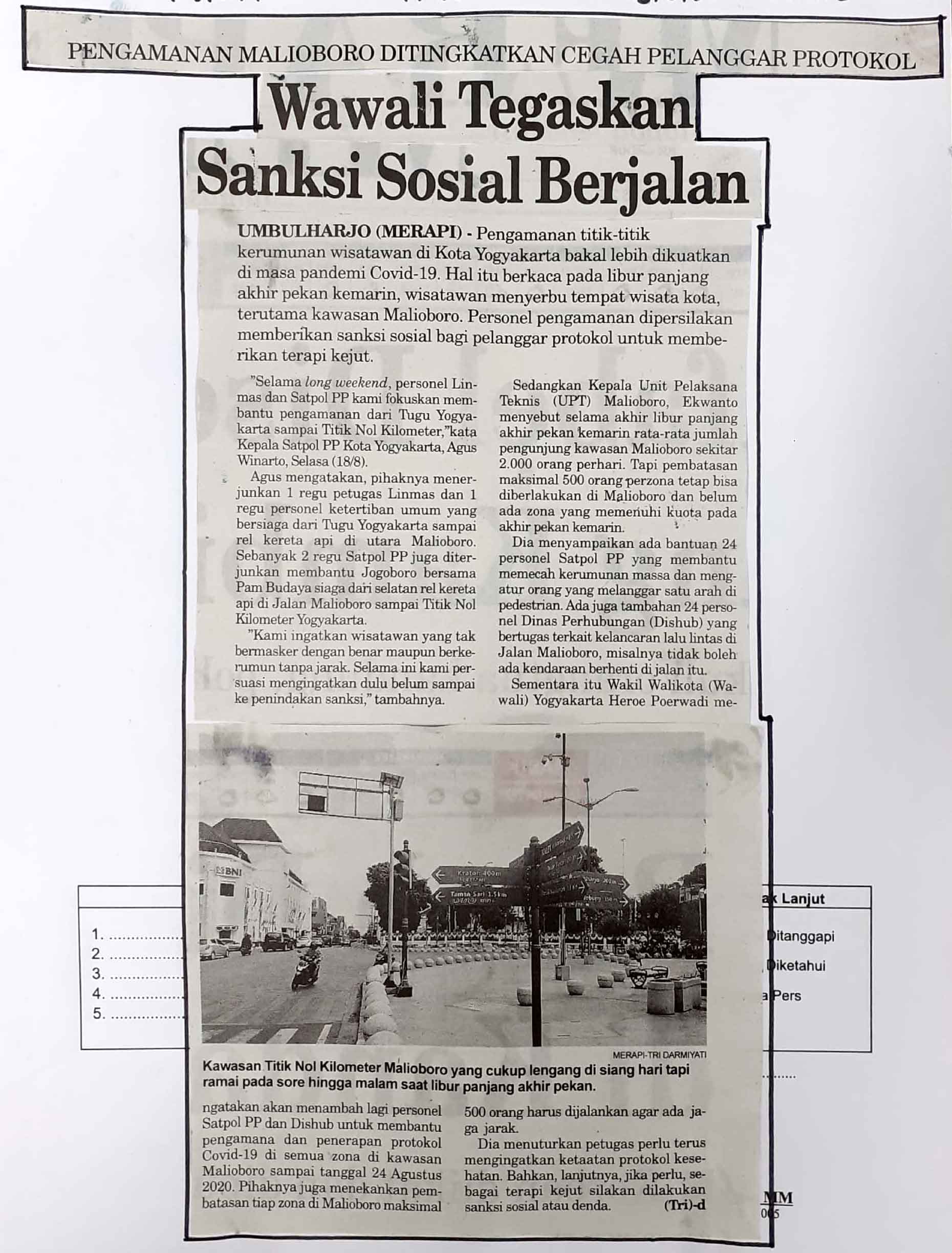 Kliping jogja terbaru