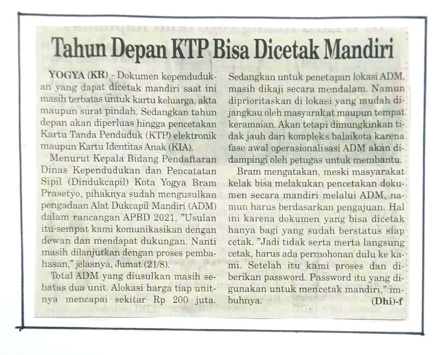 Kliping jogja terbaru