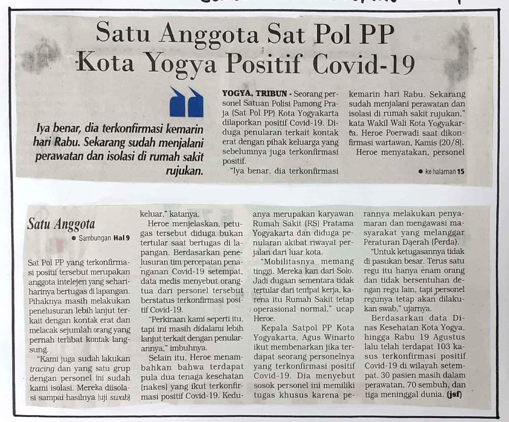 Kliping jogja terbaru