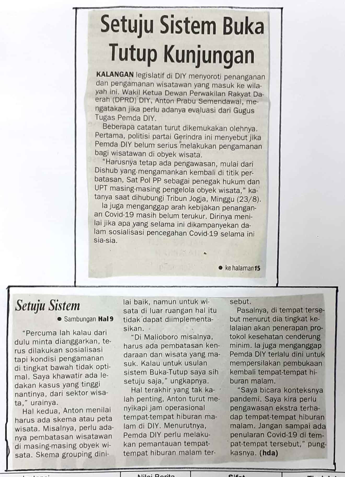 Kliping jogja terbaru