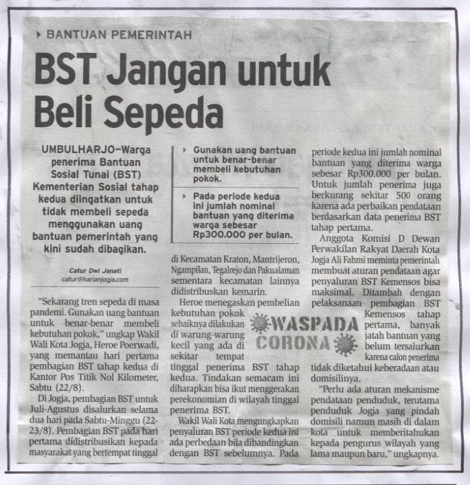Kliping jogja terbaru