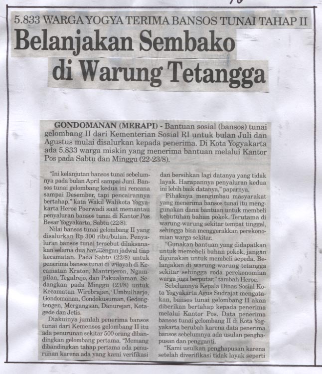 Kliping jogja terbaru
