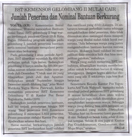 Kliping jogja terbaru