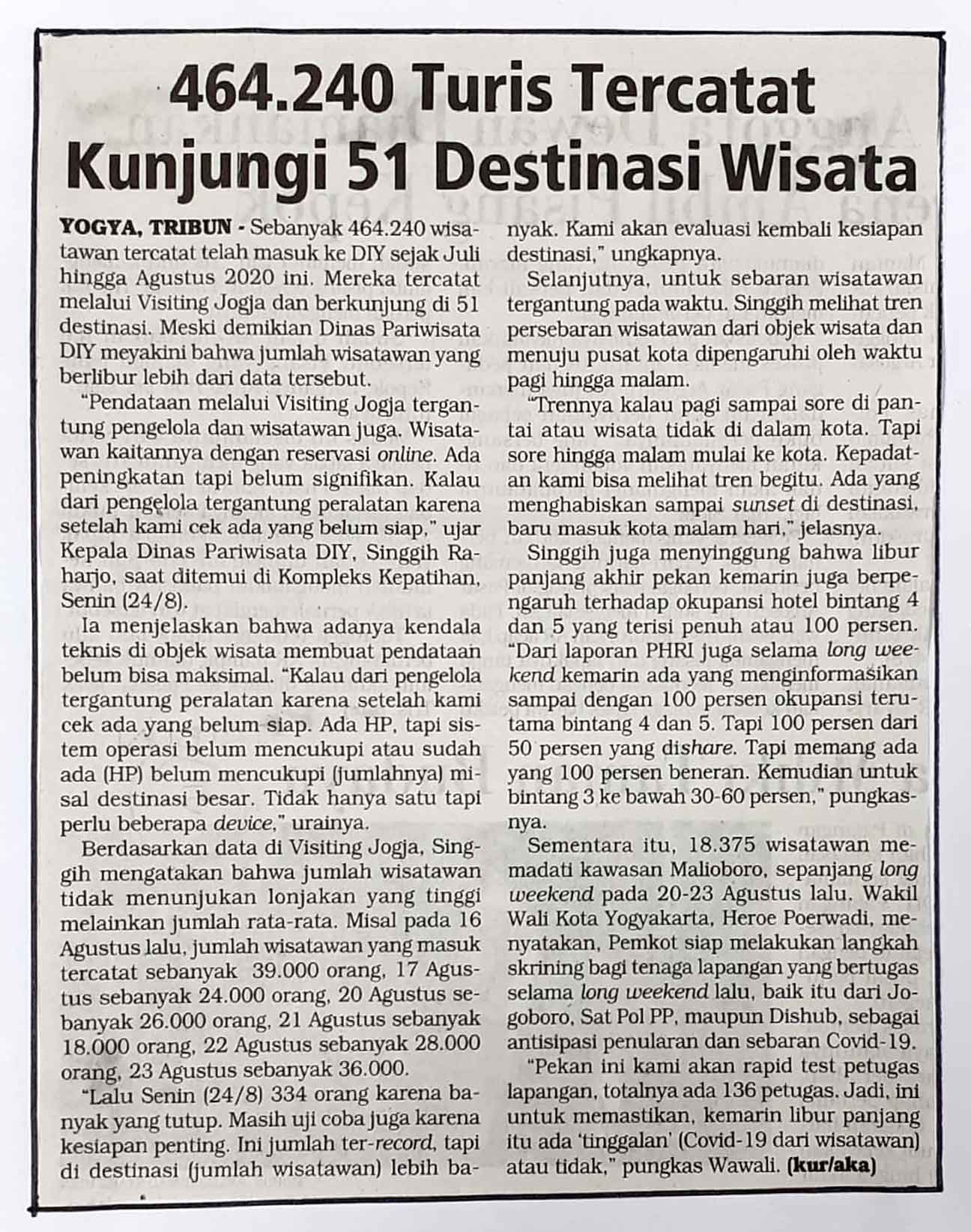 Kliping jogja terbaru