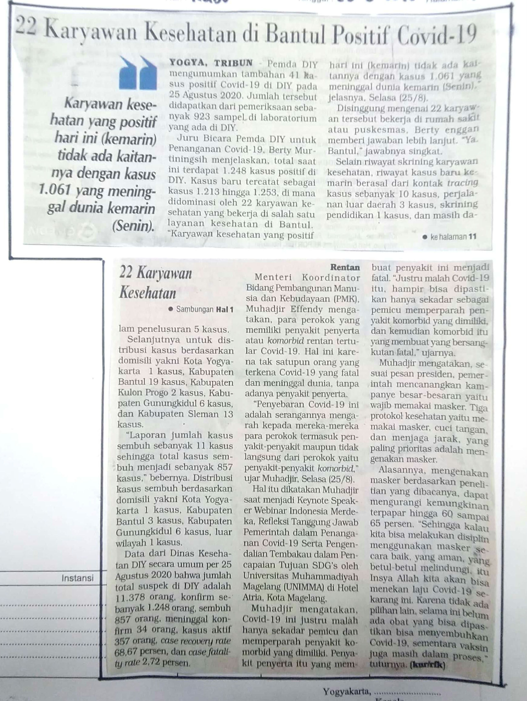 Kliping jogja terbaru