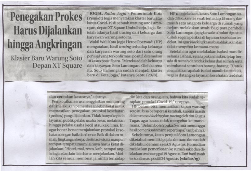 Kliping jogja terbaru