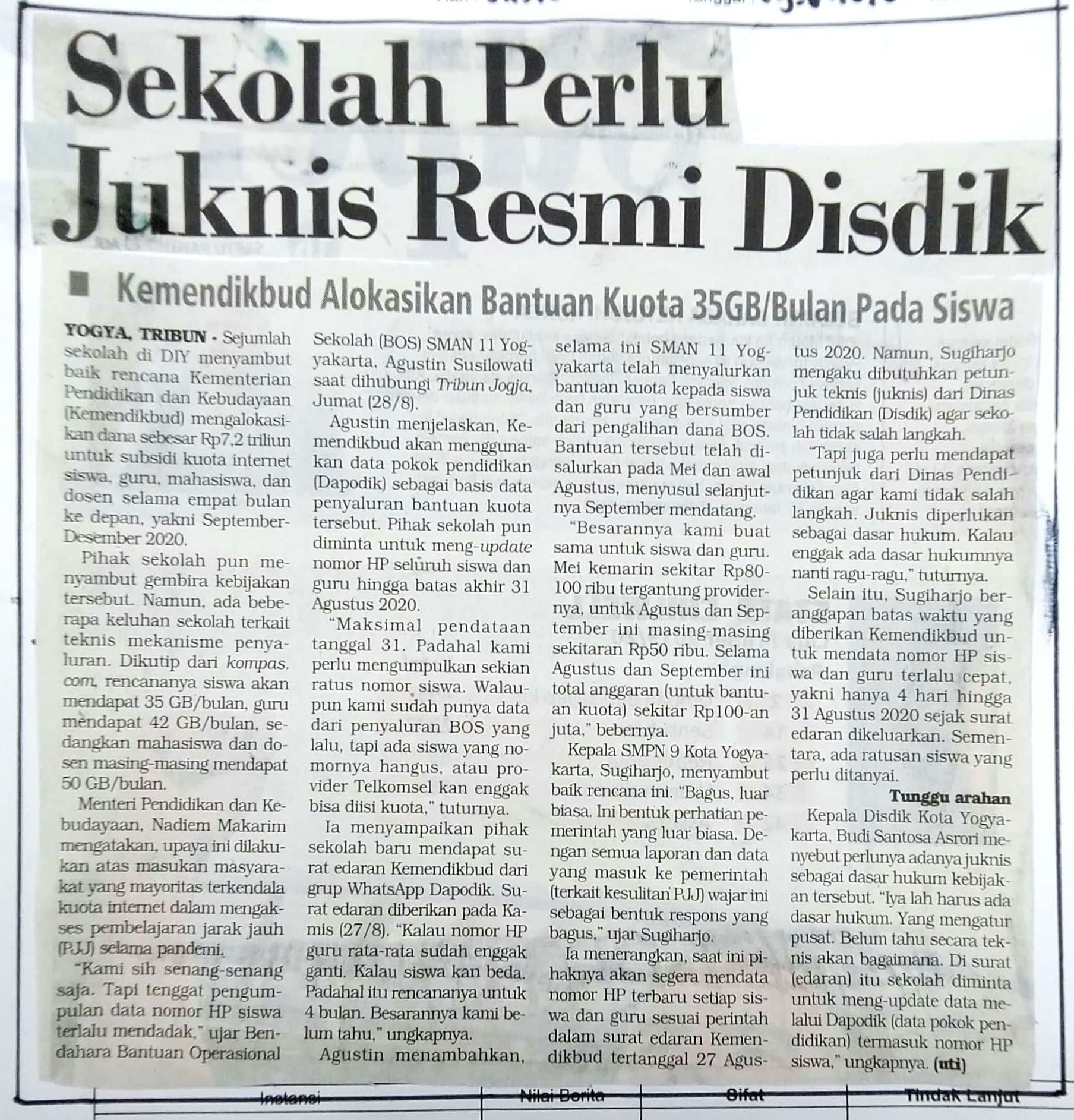 Kliping jogja terbaru