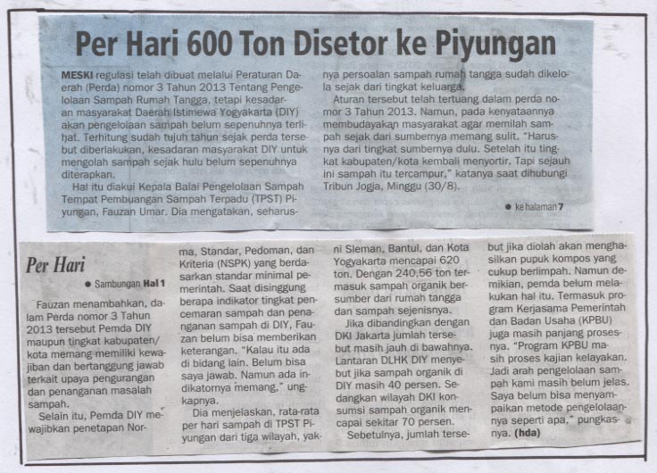 Kliping jogja terbaru