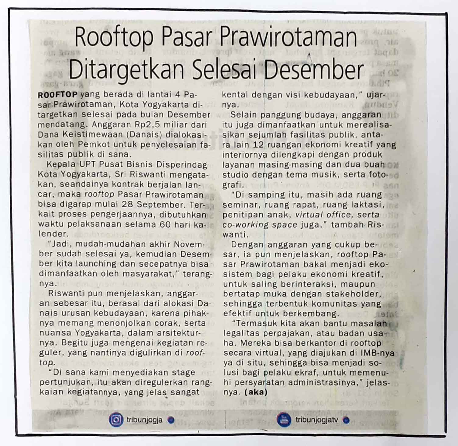 Kliping jogja terbaru