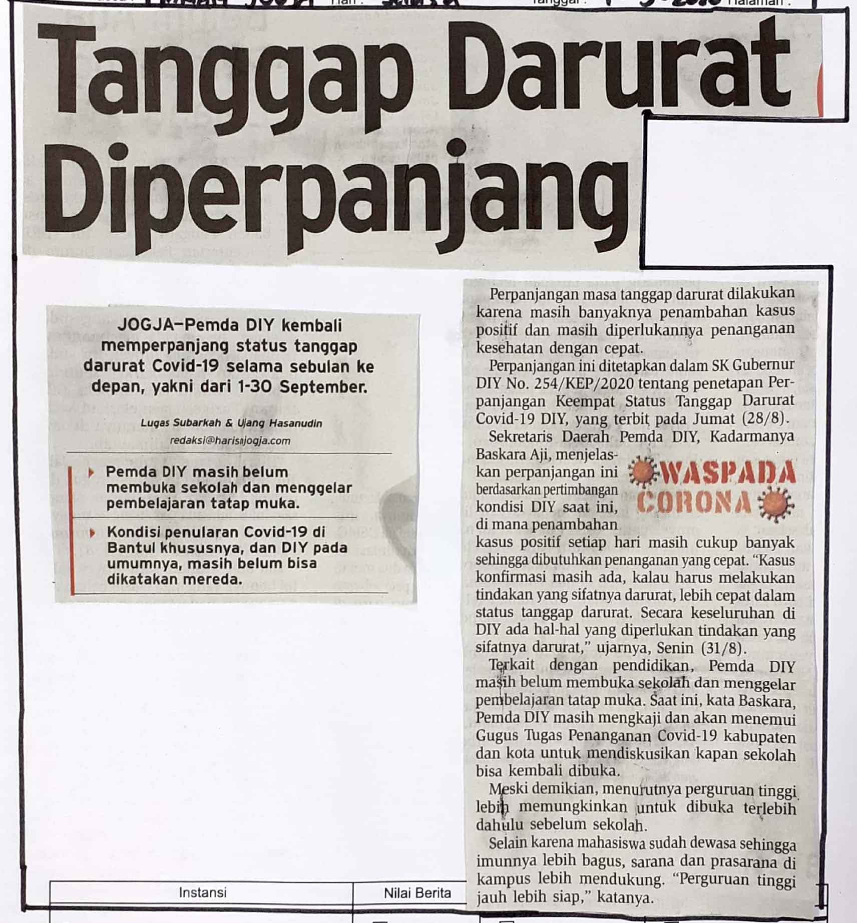 Kliping jogja terbaru
