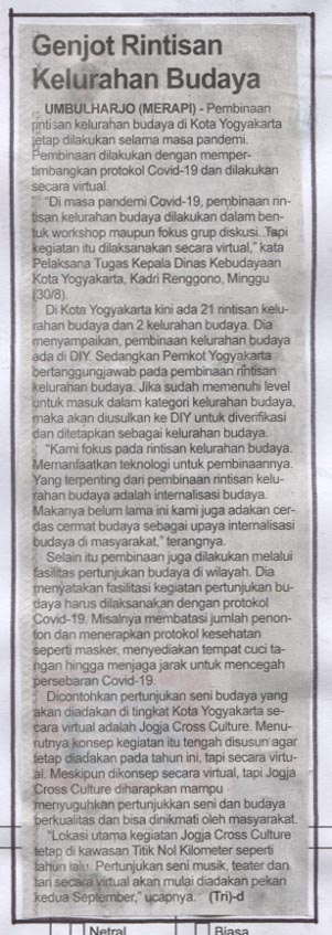 Kliping jogja terbaru