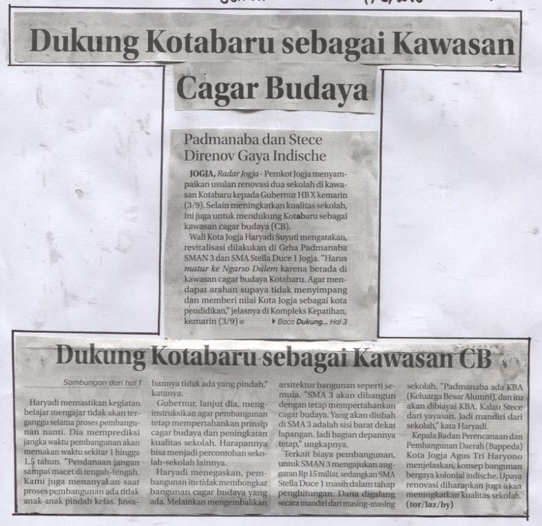 Kliping jogja terbaru