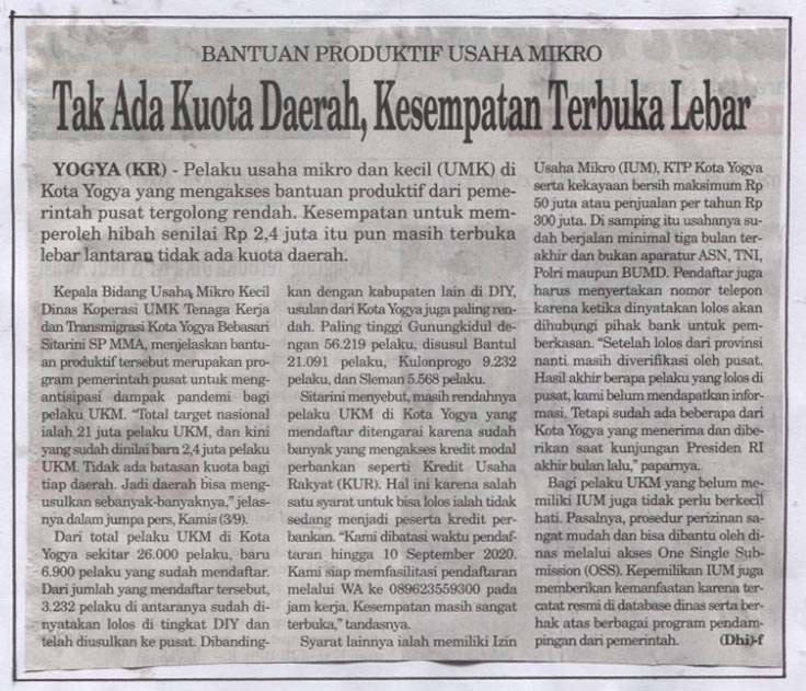 Kliping jogja terbaru