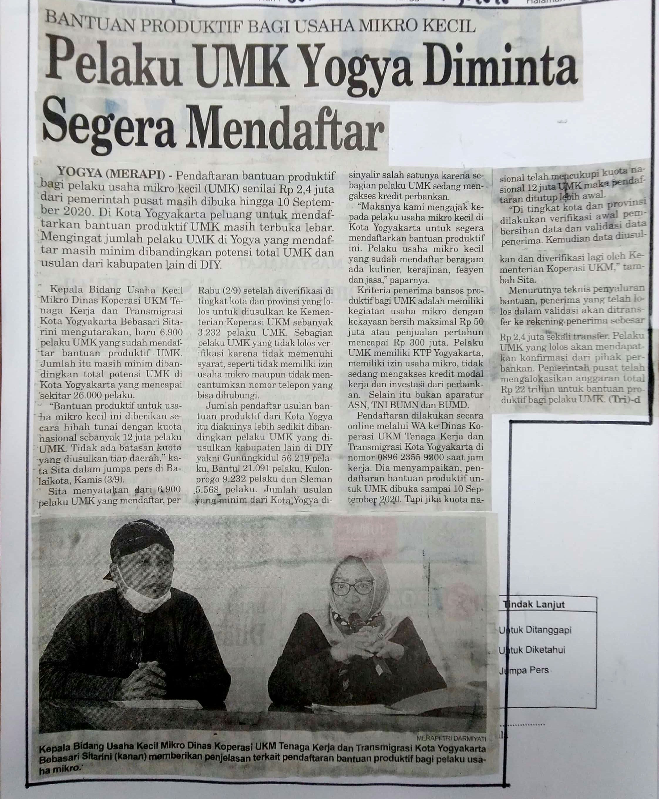 Kliping jogja terbaru
