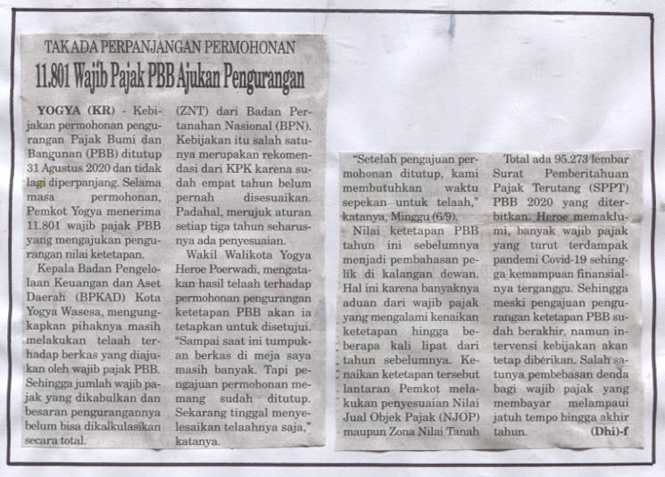 Kliping jogja terbaru