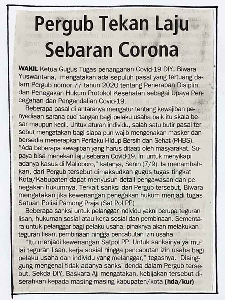 Kliping jogja terbaru