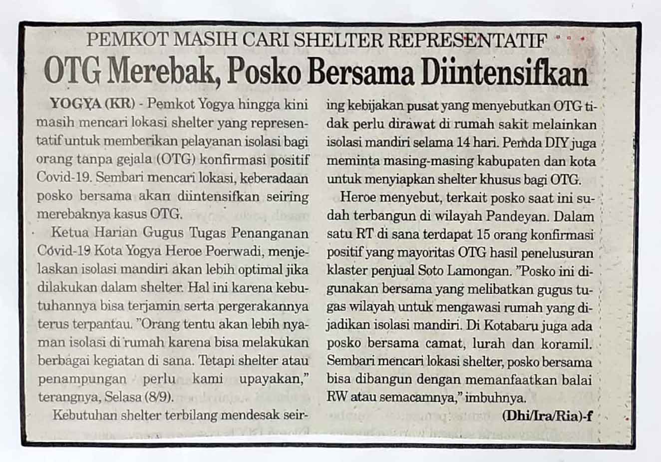 Kliping jogja terbaru