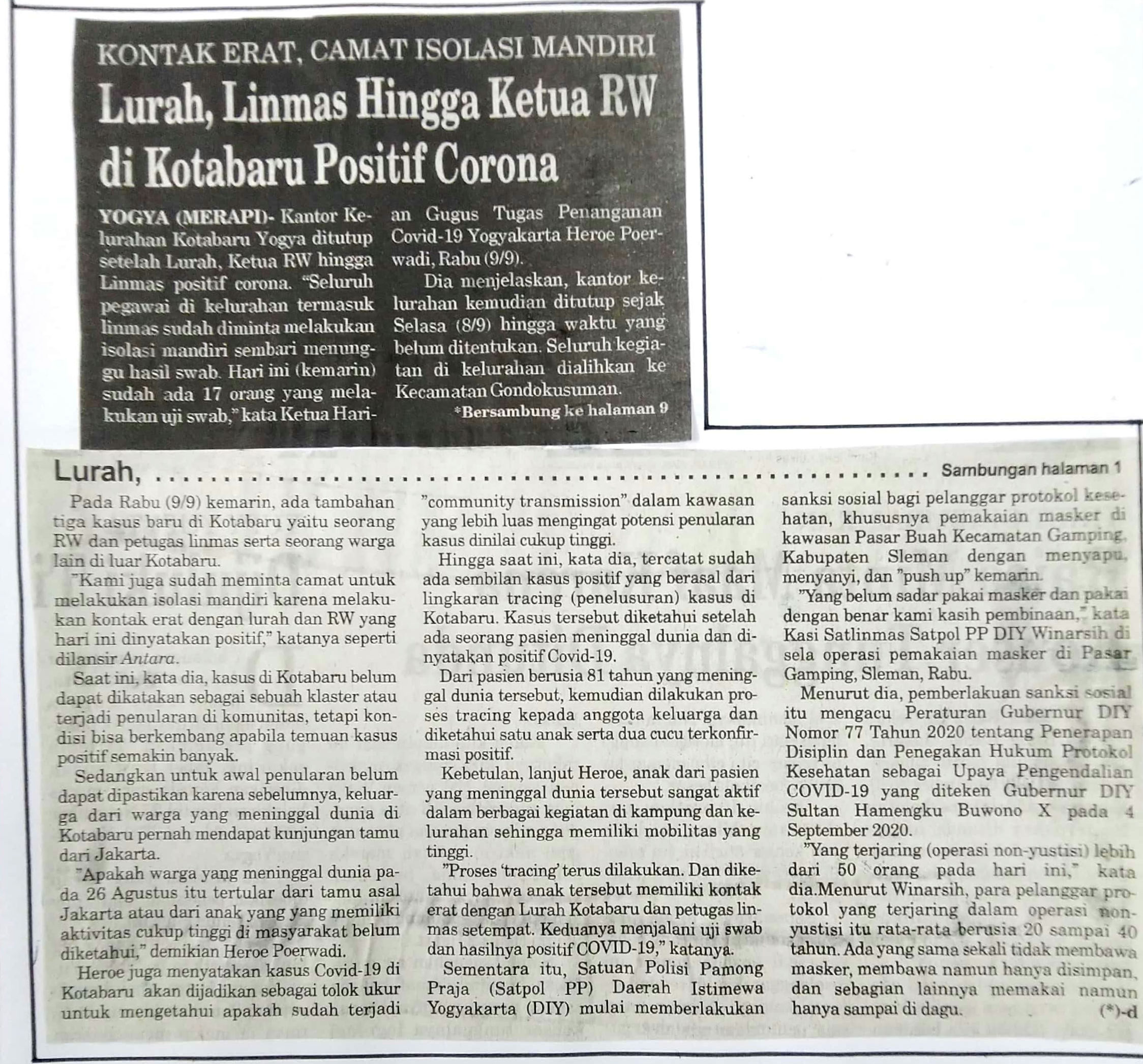 Kliping jogja terbaru