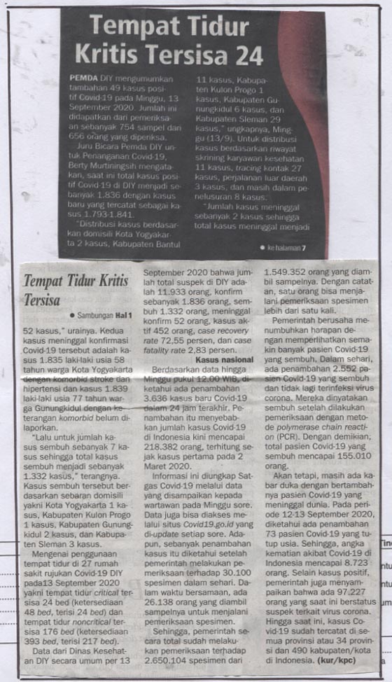Kliping jogja terbaru