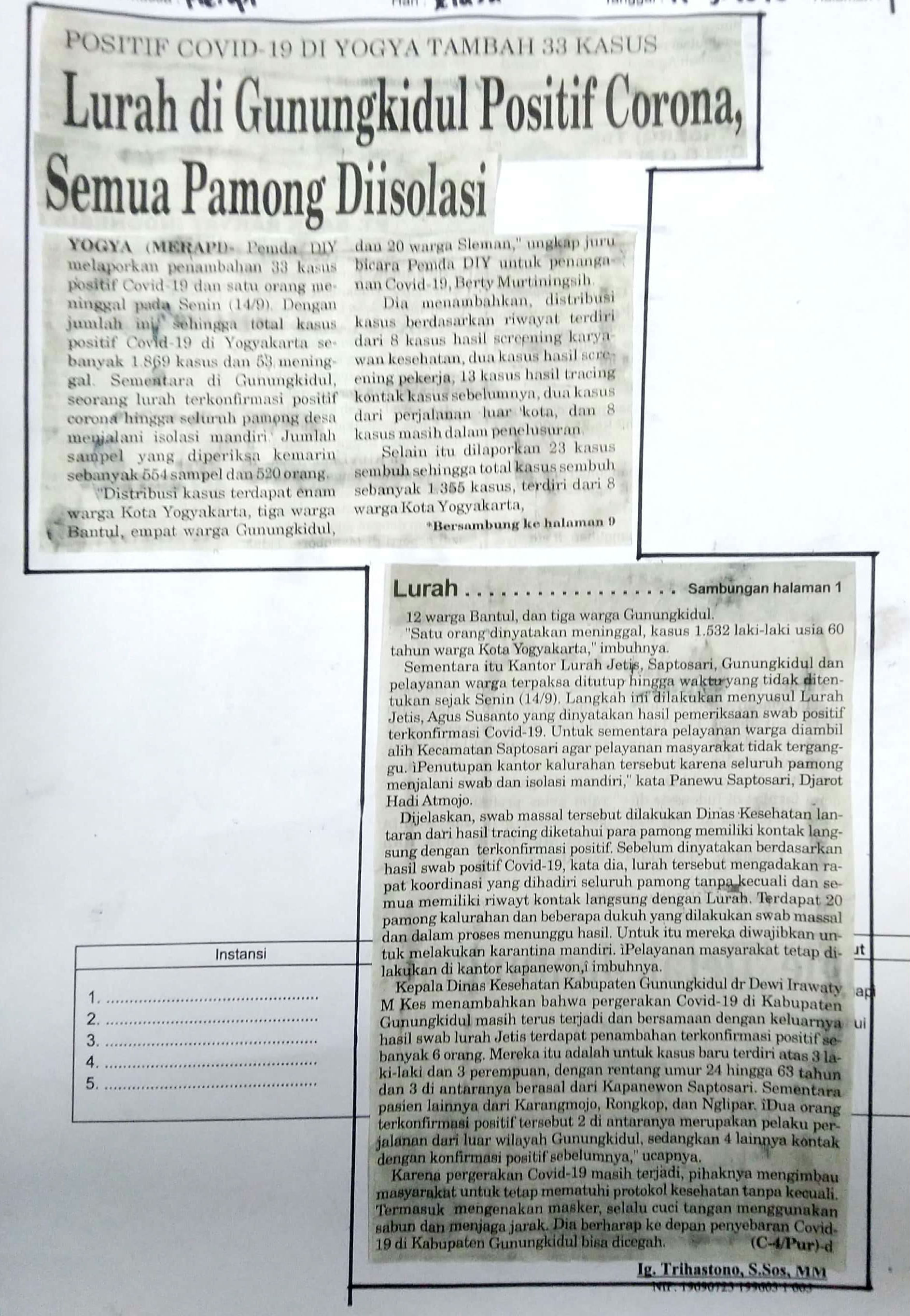Kliping jogja terbaru