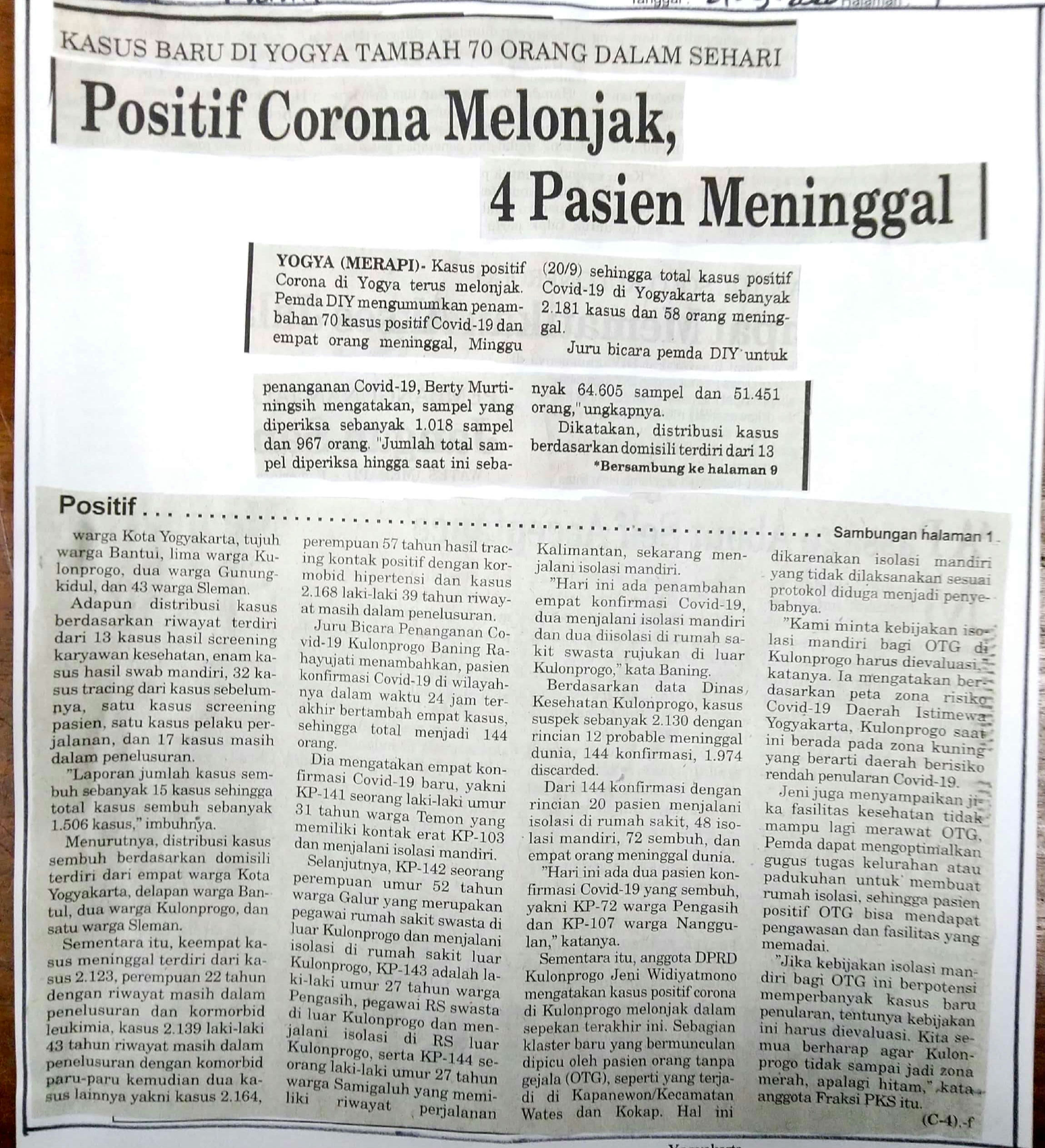 Kliping jogja terbaru