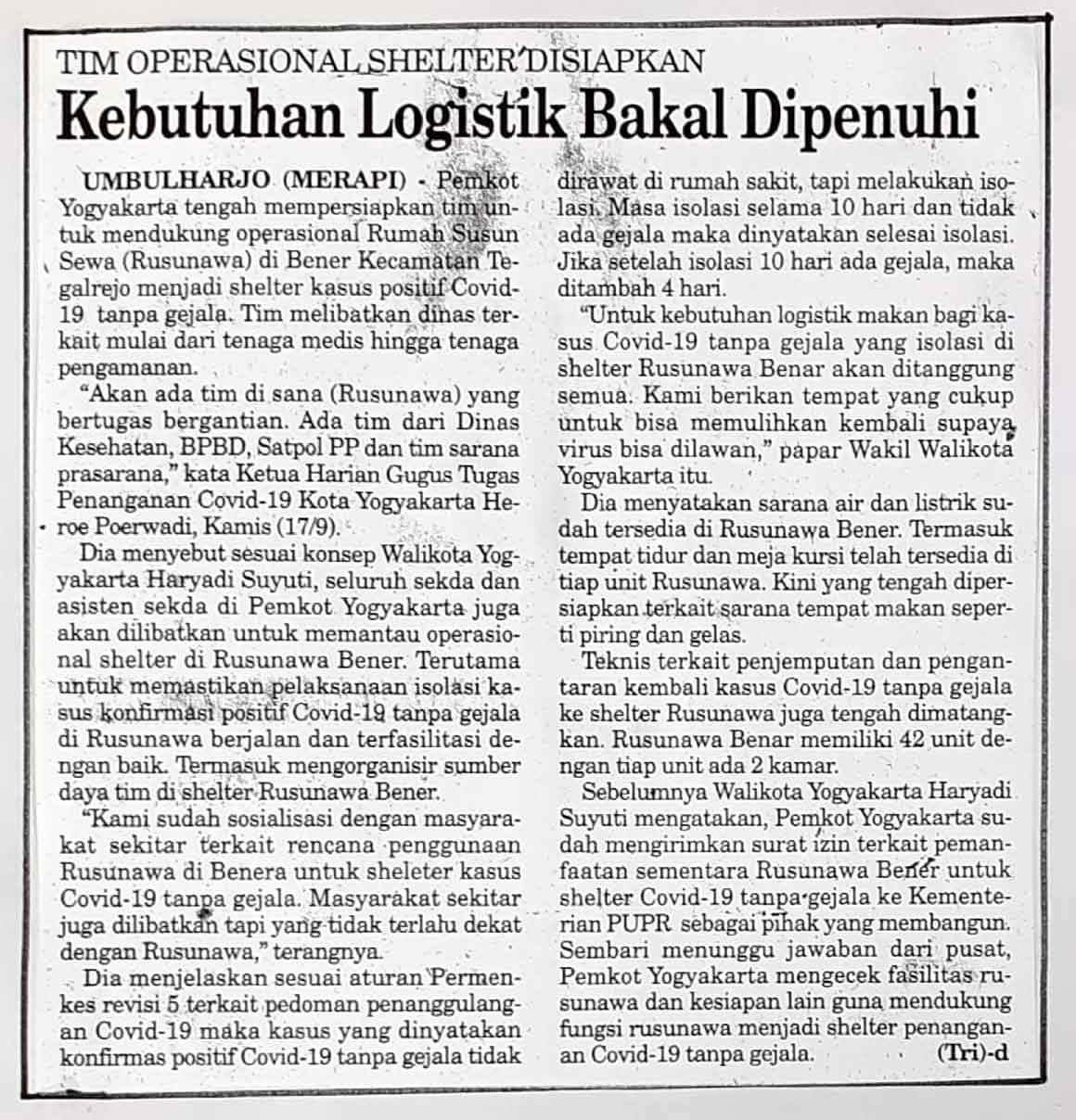 Kliping jogja terbaru