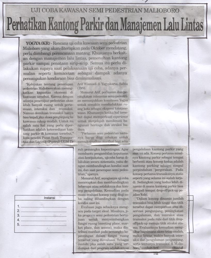Kliping jogja terbaru