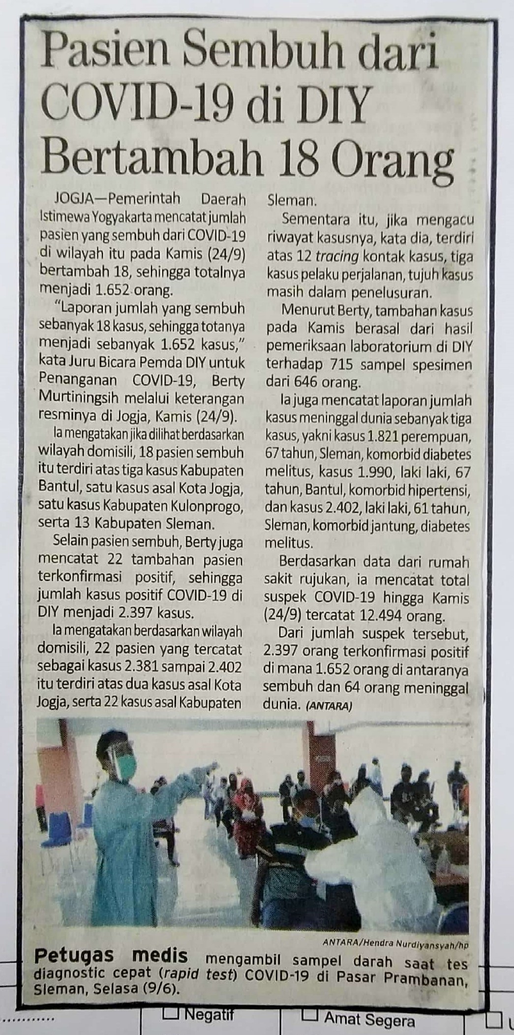 Kliping jogja terbaru