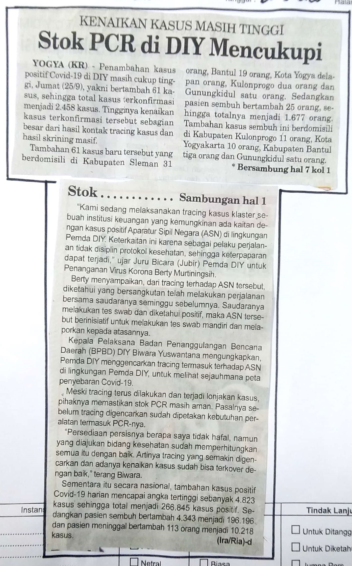 Kliping jogja terbaru