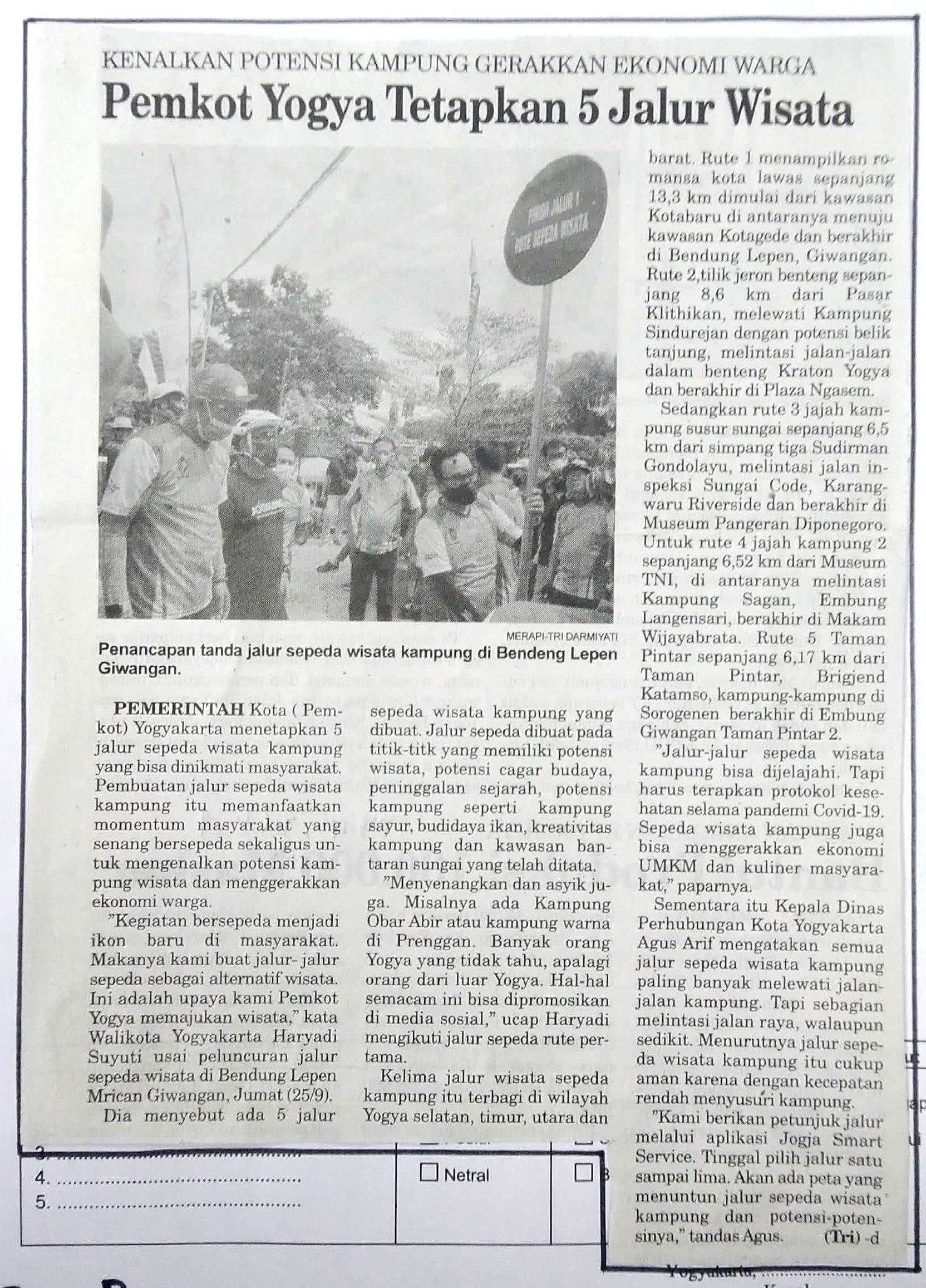 Kliping jogja terbaru