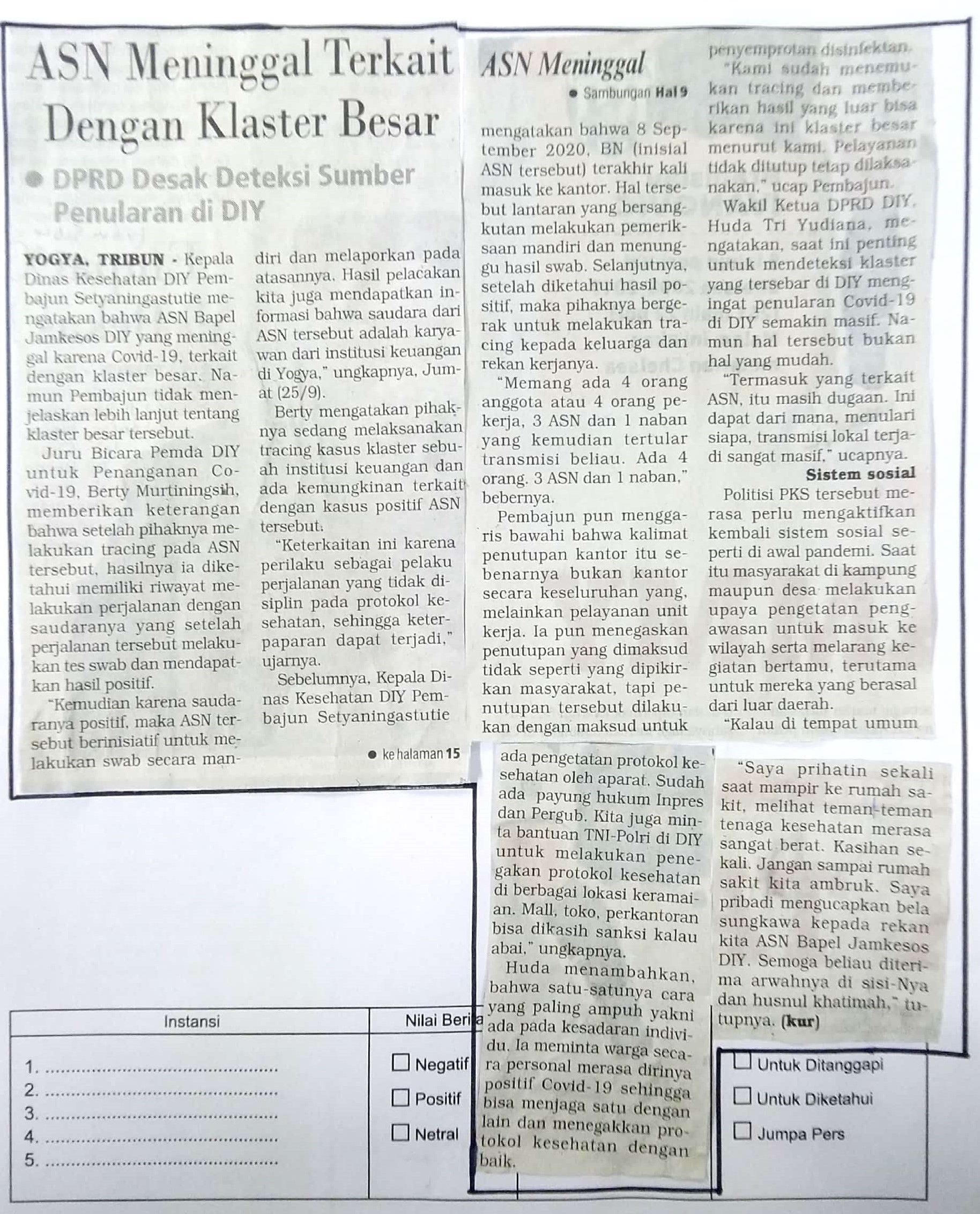 Kliping jogja terbaru