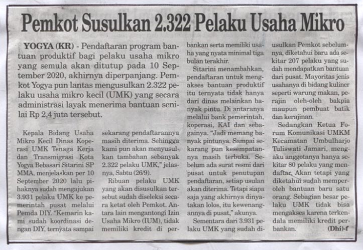 Kliping jogja terbaru