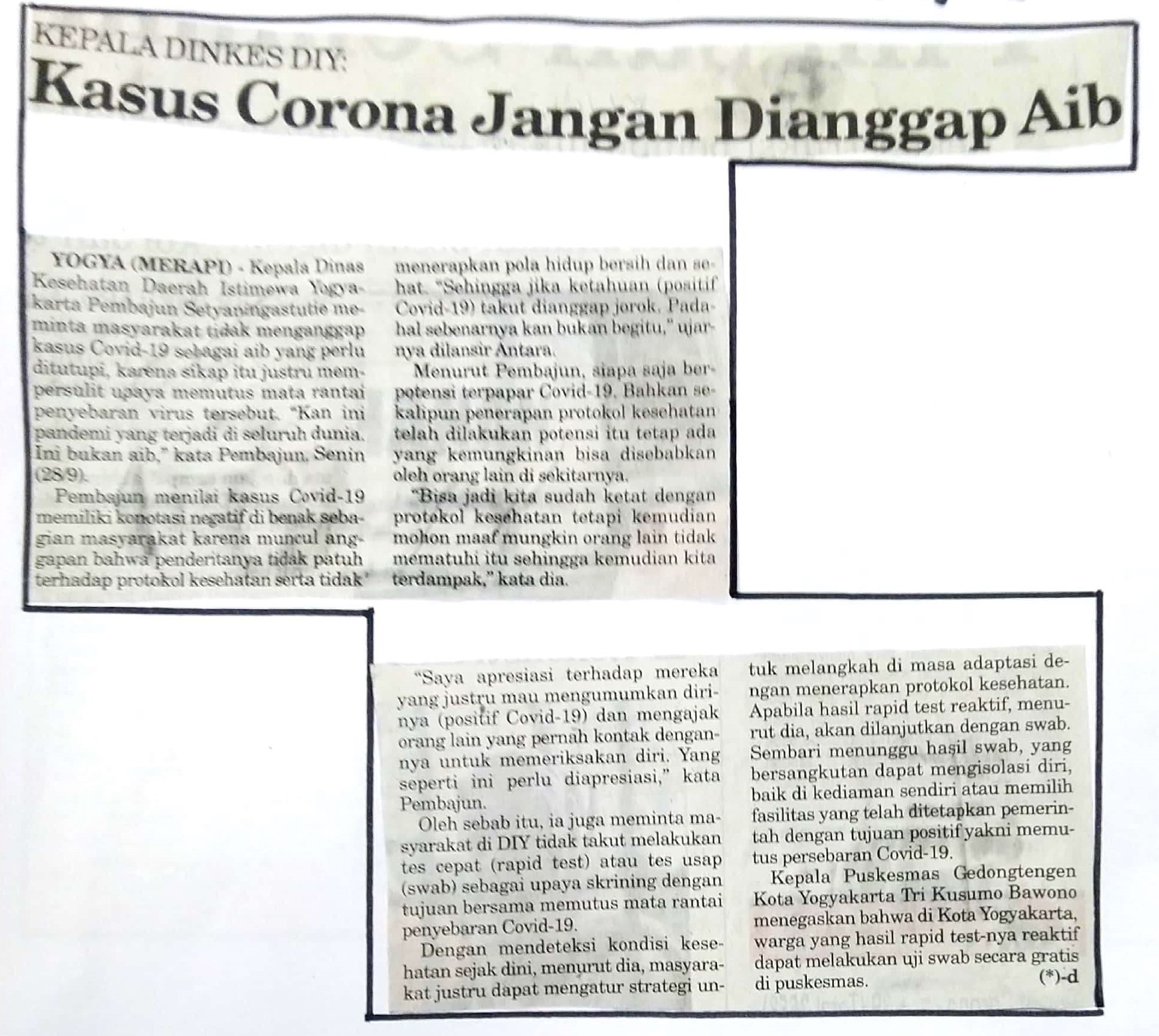 Kliping jogja terbaru