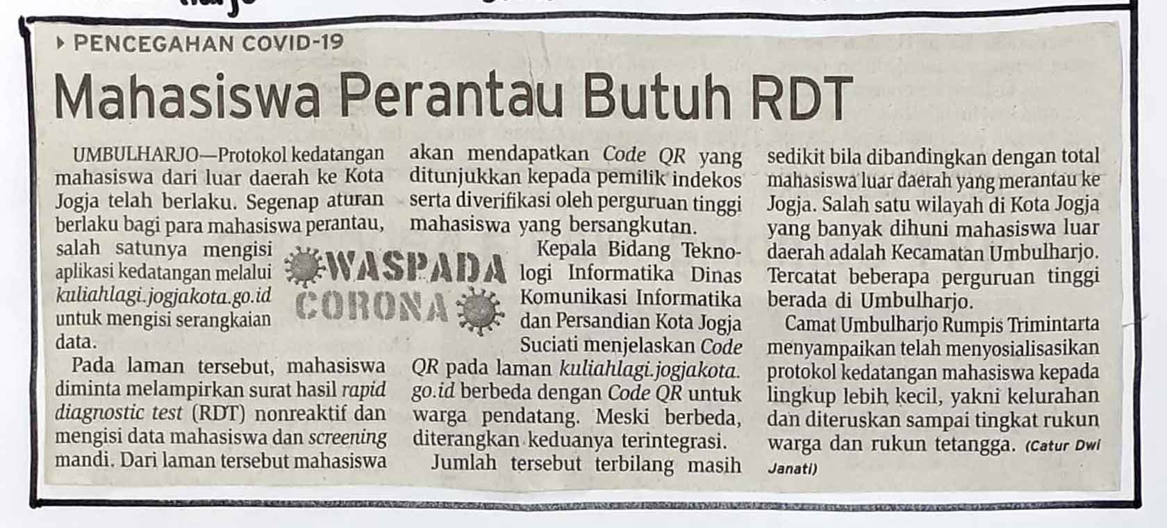 Kliping jogja terbaru