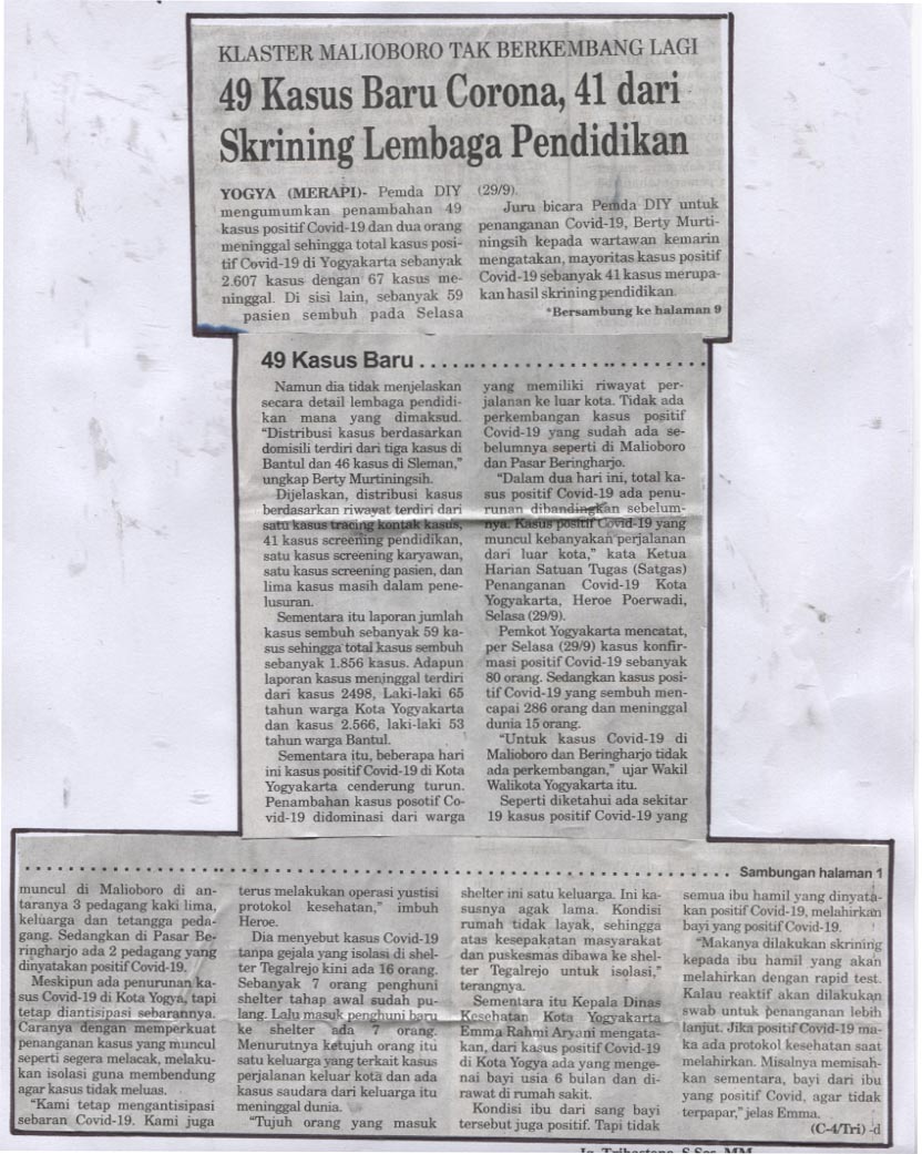 Kliping jogja terbaru