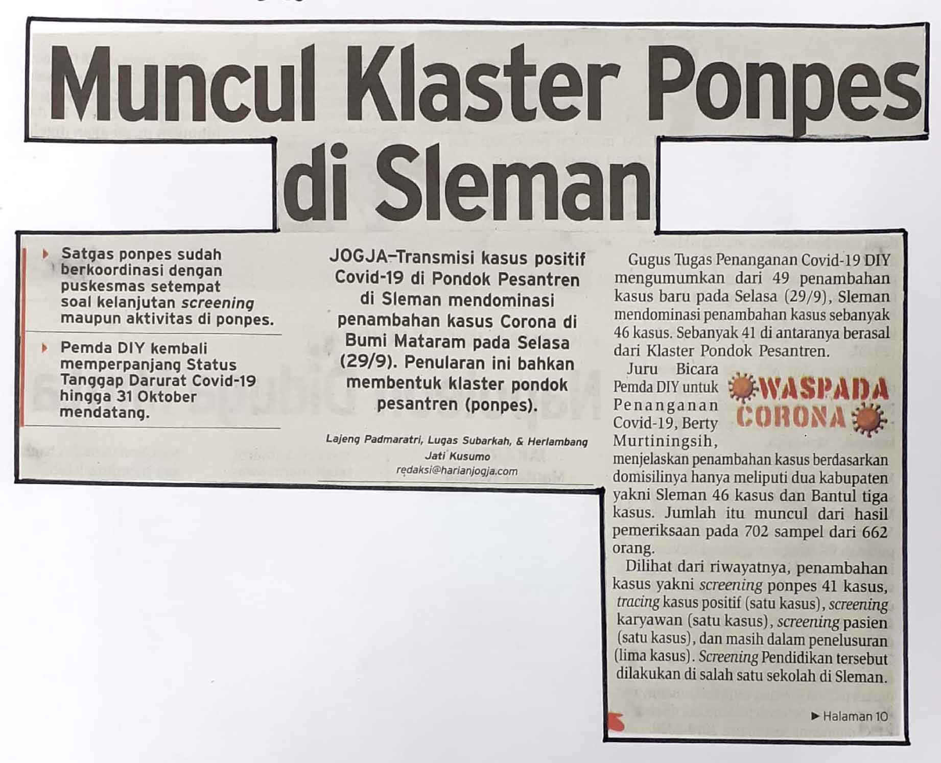 Kliping jogja terbaru